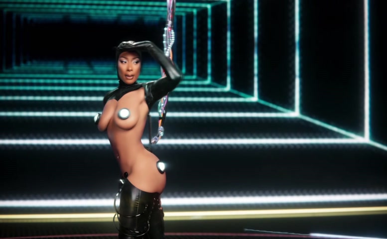 Megan Thee Stallion Sexy Scene  in Boa