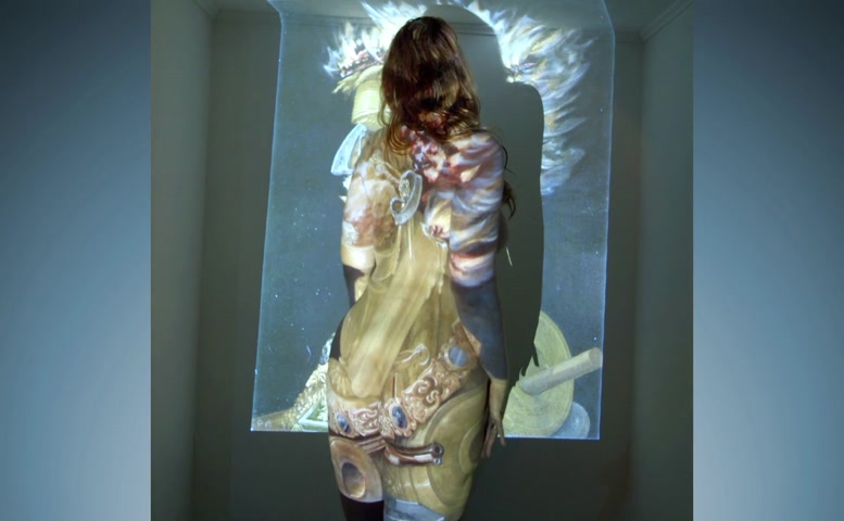 Alixia Busch Breasts Scene  in Arcimboldo