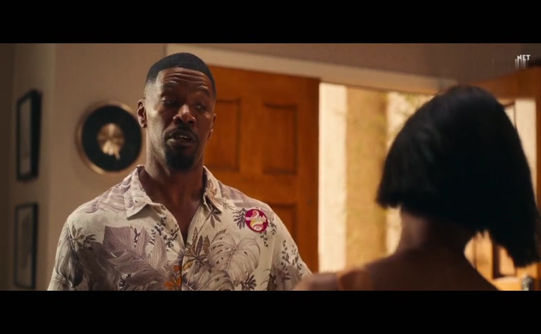 Meagan Good Sexy Scene  in Day Shift