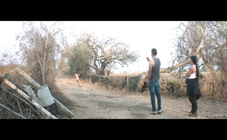 Nailea Norvind Breasts,  Bush Scene  in Robe Of Gems