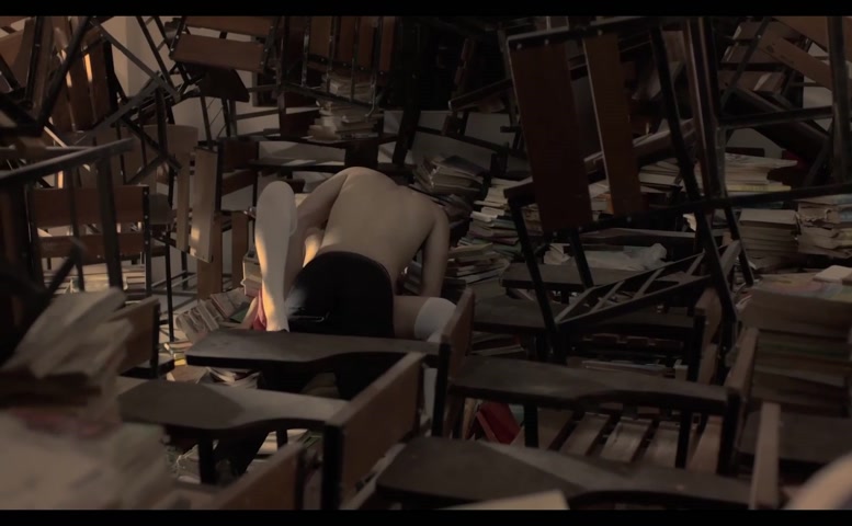 AJ Raval Breasts Scene  in Crush Kong Curly