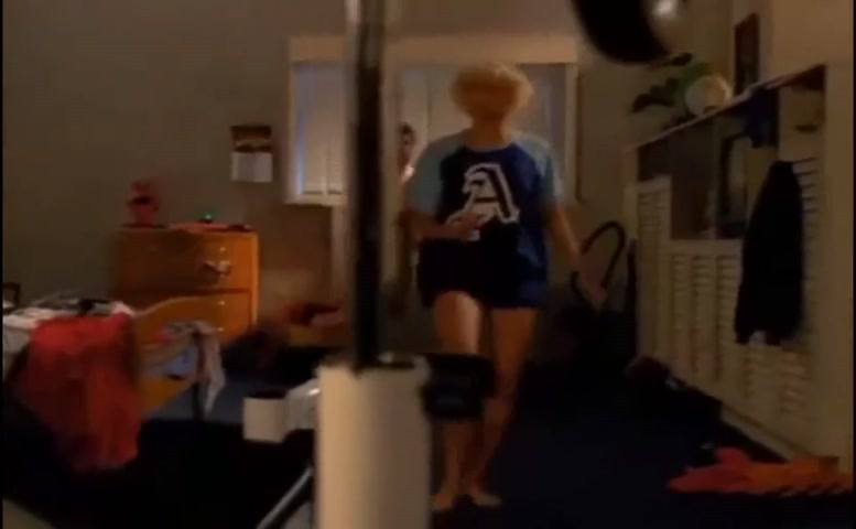 Jennifer Sky Breasts,  Underwear Scene  in Cleopatra 2525