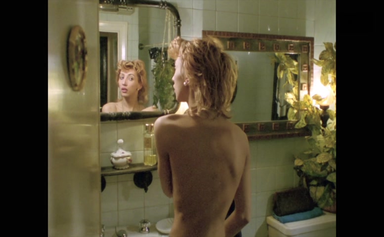 Jose Antonio Sanchez Breasts,  Bush Scene  in Dressed In Blue