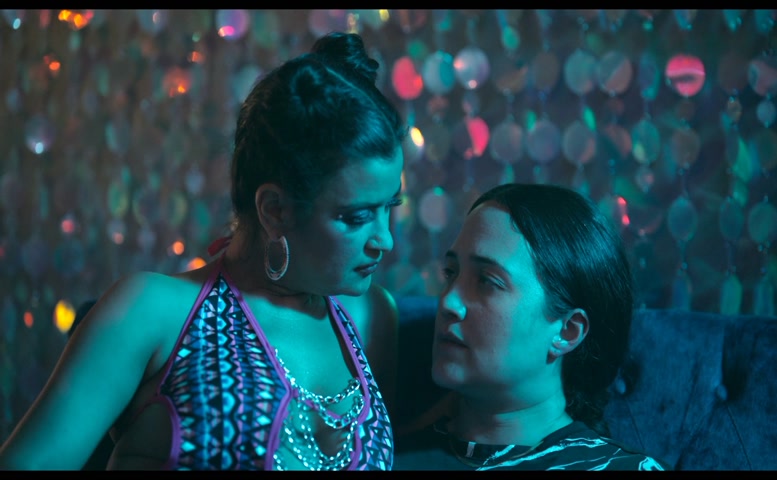 Lily Gladstone, Crystle Lightning Lesbian Scene  in Fancy Dance