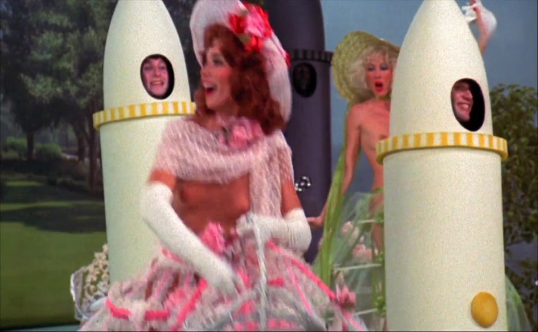 Alexandra Morgan, Susan Stewart Breasts,  Bush Scene  in The First Nudie Musical