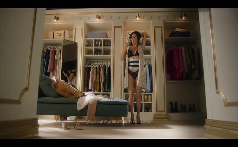 Eva Longoria Underwear Scene  in Land Of Women