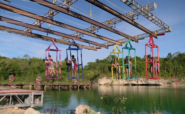 Tolu Ekundare, Dominique Defoe, Micah Lussier, Elys Hutchinson Bikini,  Thong Scene  in Perfect Match