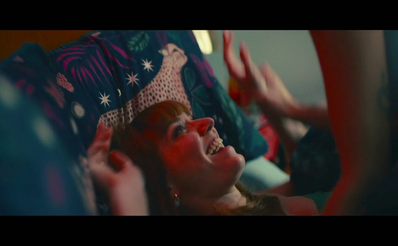 Eleanor Tomlinson, Chelsea Edge Lesbian,  Underwear Scene  in The Outlaws