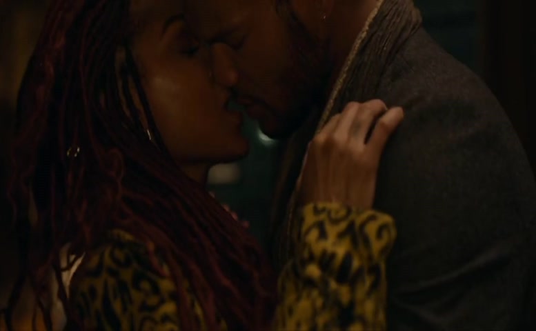 Meagan Good Sexy Scene  in Harlem