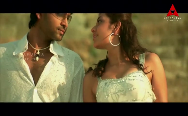 Kajal Agarwal Butt,  Breasts Scene  in Pourudu