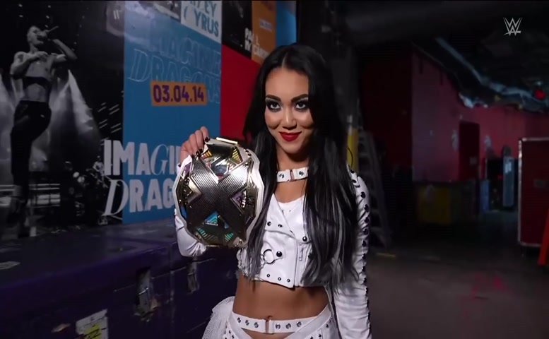 Roxanne Perez Breasts,  Underwear Scene  in Wwe Nxt Heatwave 2024