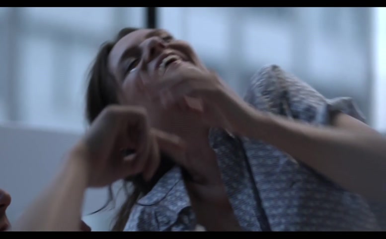 Amelie Daure Breasts Scene  in Face Au Diable