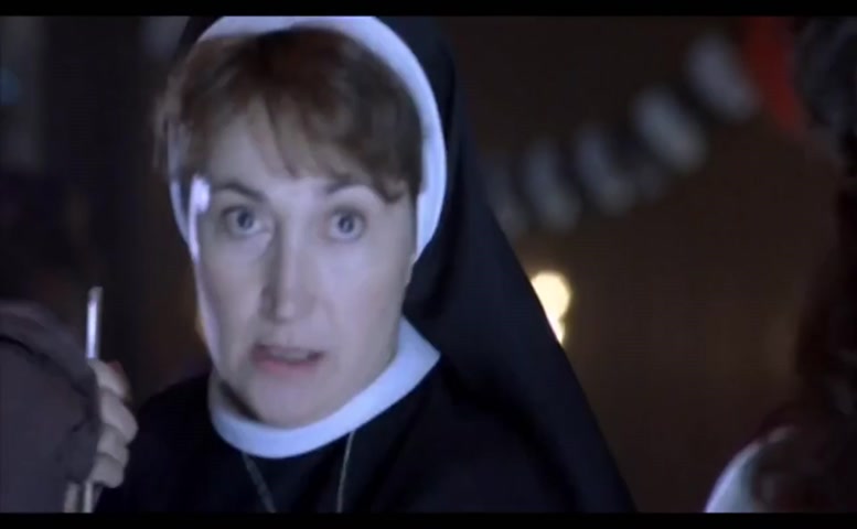 Zoe Trilling Breasts Scene  in Night Of The Demons 2