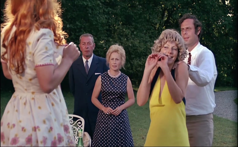 Cecile Vassort Breasts,  Underwear Scene  in The Invitation