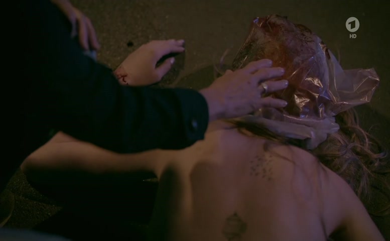 Josefine Canosa Garcia Breasts,  Bush Scene  in Tatort