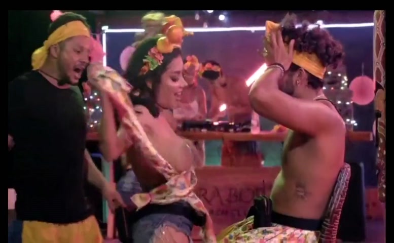 Karime Pindter Breasts Scene  in Acapulco Shore