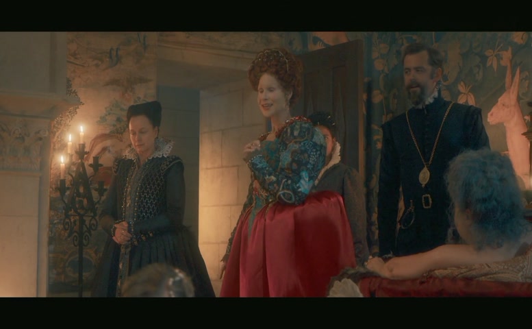 Anael Snoek Breasts Scene  in The Serpent Queen