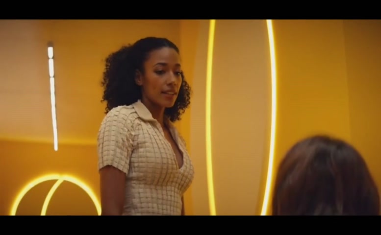 Sophie McIntosh Underwear Scene  in Brave New World