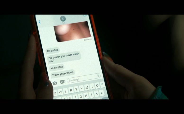 Dakota Johnson Body Double,  Breasts Scene  in Daddio