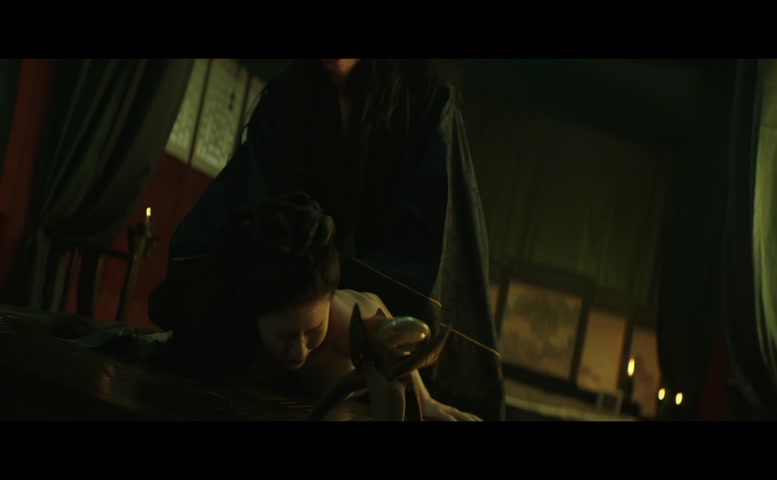 Park Jung-won Breasts Scene  in Queen Woo