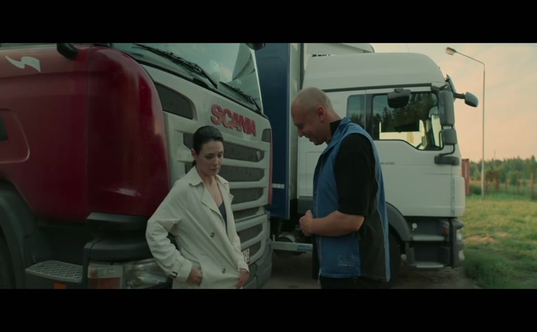 Karina Razumovskaya Breasts,  Underwear Scene  in The Route