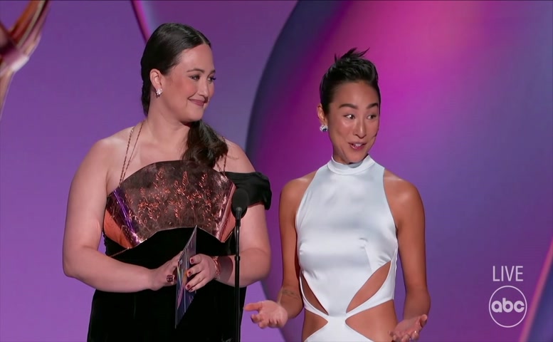 Greta Lee Sexy Scene  in The Primetime Emmy Awards