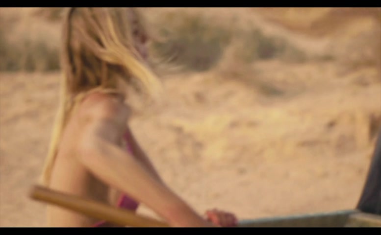 Ksenia Islamova Bikini Scene  in Escape