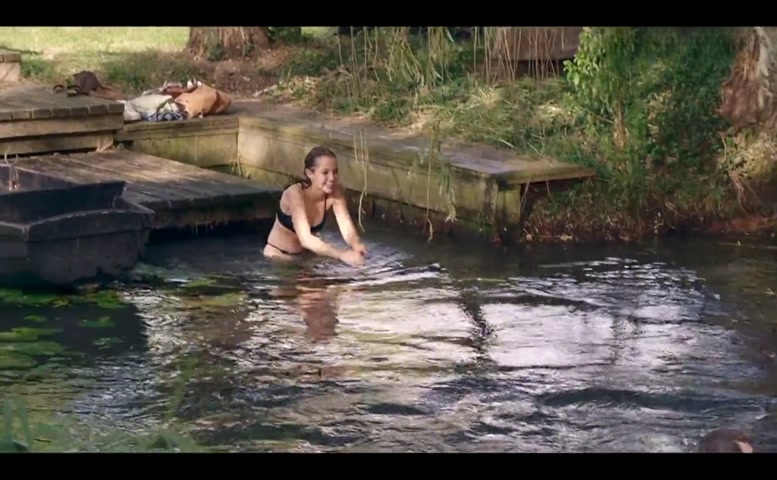 Mia McKenna-Bruce Underwear Scene  in Kindling