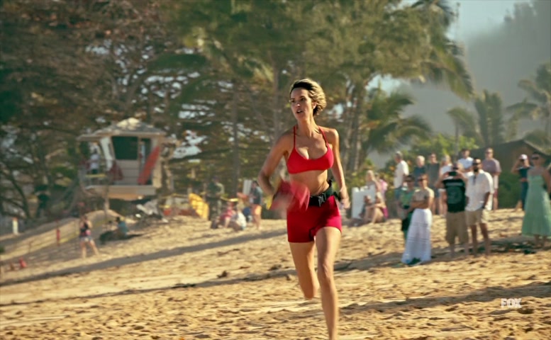 Arielle Kebbel Bikini Scene  in Rescue: Hi-Surf