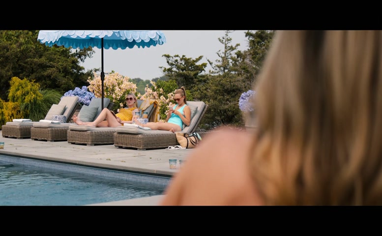 Eve Hewson, Meghann Fahy Bikini Scene  in The Perfect Couple