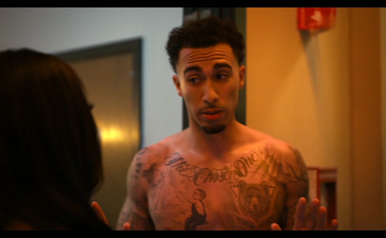 Taylor Polidore Williams Bikini Scene  in Beauty In Black