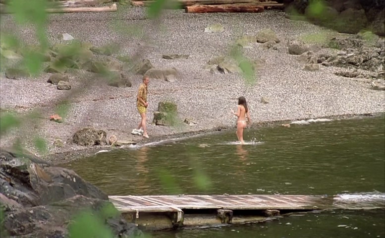 Erica Durance Breasts,  Thong Scene  in House Of The Dead