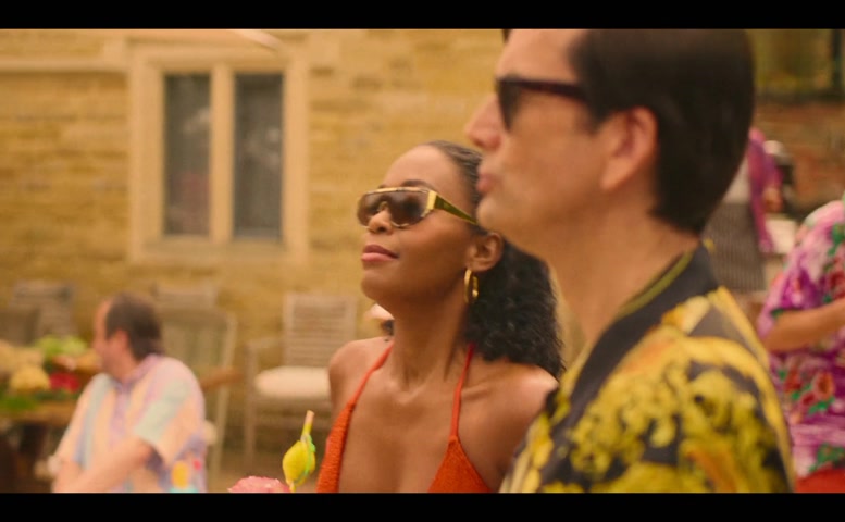 Emily Atack, Nafessa Williams, Lara Peake Bikini Scene  in Rivals