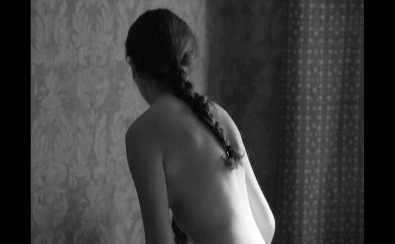 Julia Lewnfisz-Gorka Breasts,  Bush Scene  in Strawman