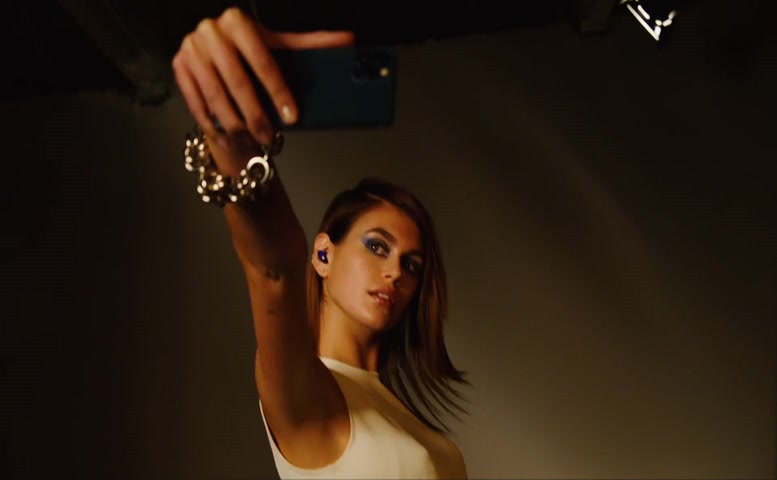 Kaia Gerber Sexy Scene  in Kaia Gerber Beats Campaign Shoot