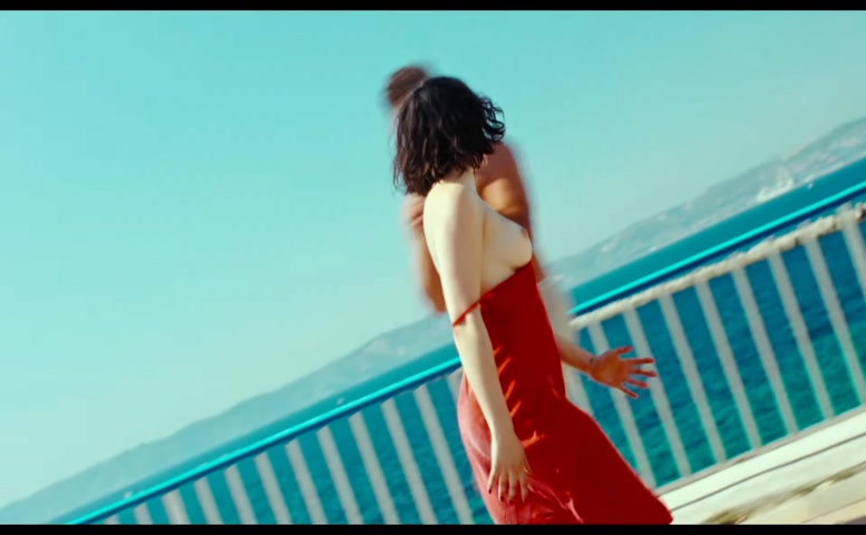 Noemie Merlant Breasts Scene  in The Balconettes