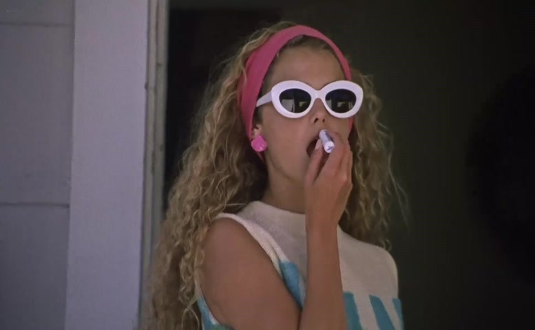 Catherine Hicks, Keri Russell Bikini Scene  in Eight Days A Week