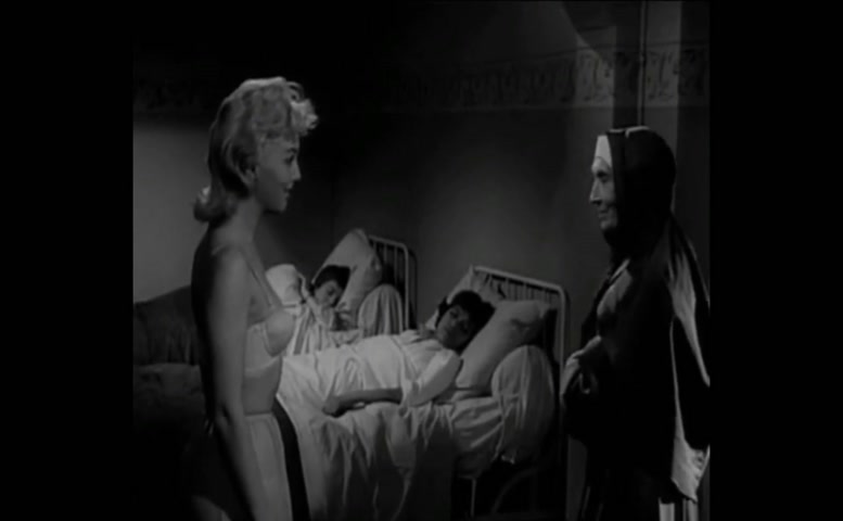 Mylene Demongeot Breasts,  Underwear Scene  in Be Beautiful But Shut Up