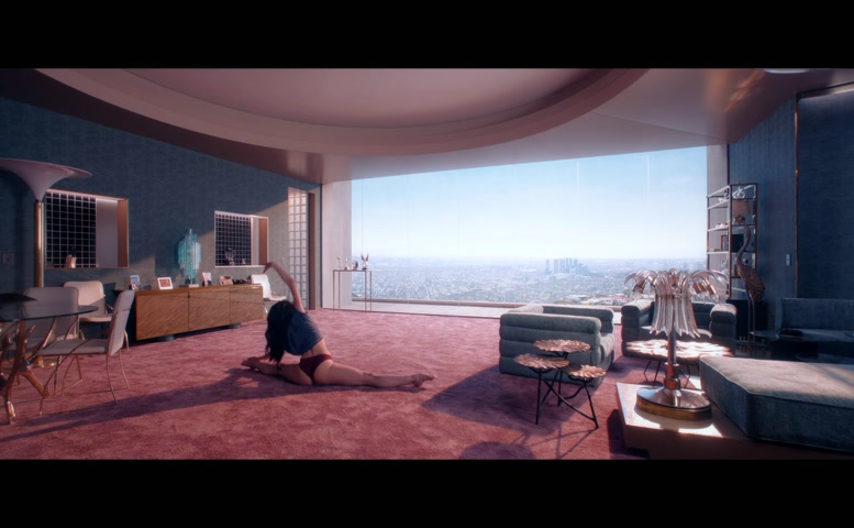 Margaret Qualley Underwear Scene  in The Substance