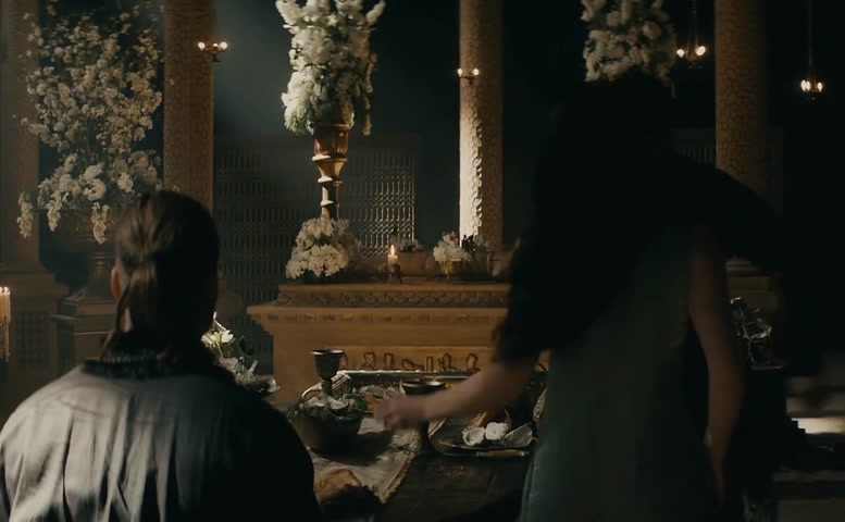 Alicia Agneson Sexy Scene in Vikings