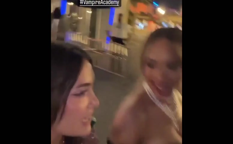 Sisi Stringer Breasts Scene in Sisi Stringer Halloween Horror Nights At Universal Studios