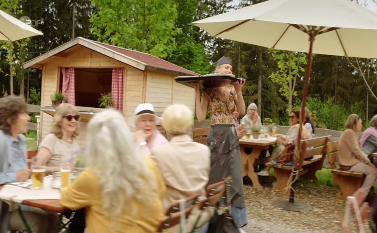 Hanna Binke Breasts Scene in Fruhling