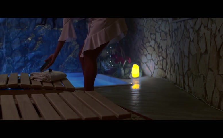 Camila Cruz Escobar Breasts, Bikini Scene in Iron Fighter