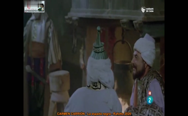 Carmen Carrion Breasts, Bush Scene in La Espada Negra