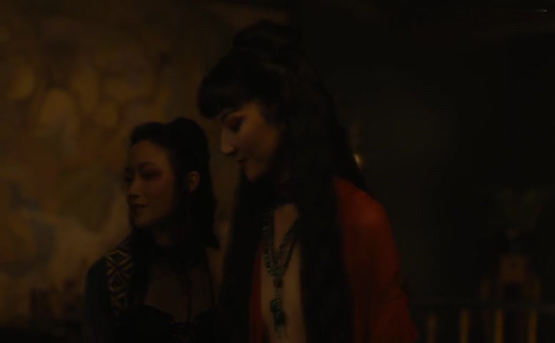 Olivia Cheng Lesbian, Butt Scene in Warrior