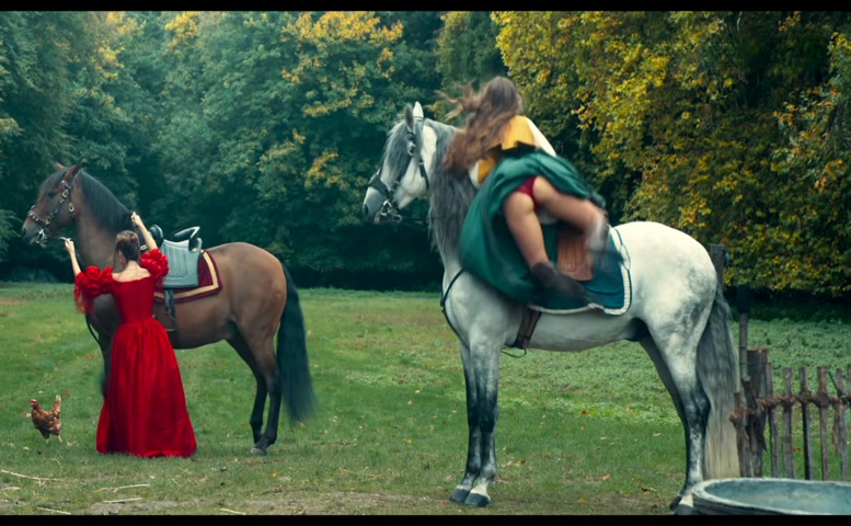 Jade Pedri Underwear Scene in Le Larbin