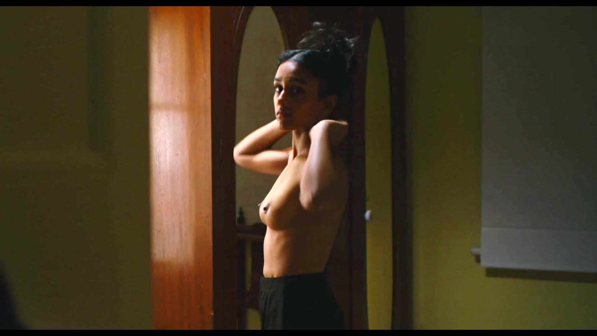 Shabana Azeez Breasts Scene in Birdeater