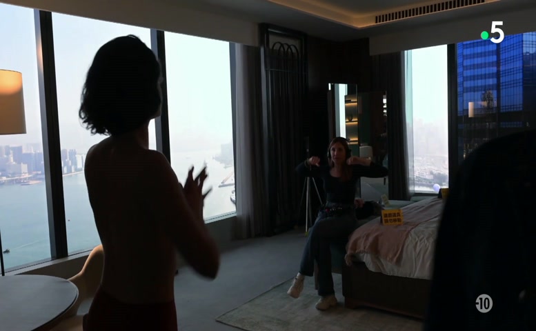 Noemie Merlant Breasts Scene in Emmanuelle