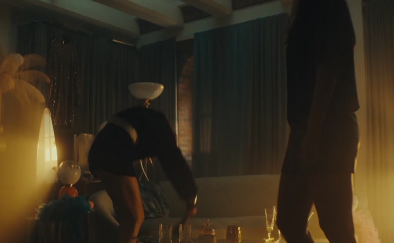 Lise Risom Olsen, Anna Szymanczyk Breasts, Underwear Scene in X-Rated Queen