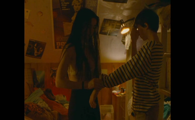 Sara Montpetit Underwear Scene in Falcon Lake